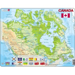 Carte du Canada - Puzzle...