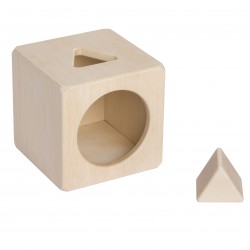 Boîte à Forme Montessori : le Prisme Triangulaire